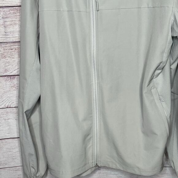 Truwear Full Zip Breathable Active Gray Stretch Moisture Wick Jacket 2XL New - Picture 13 of 13